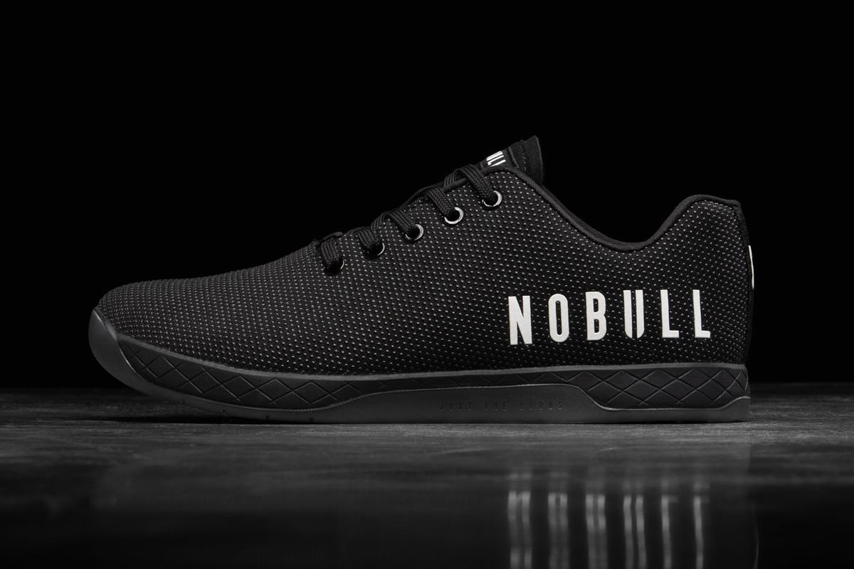 Nobull Superfabric Tokyo Women\'s Trainers Black | Australia (FR0632)